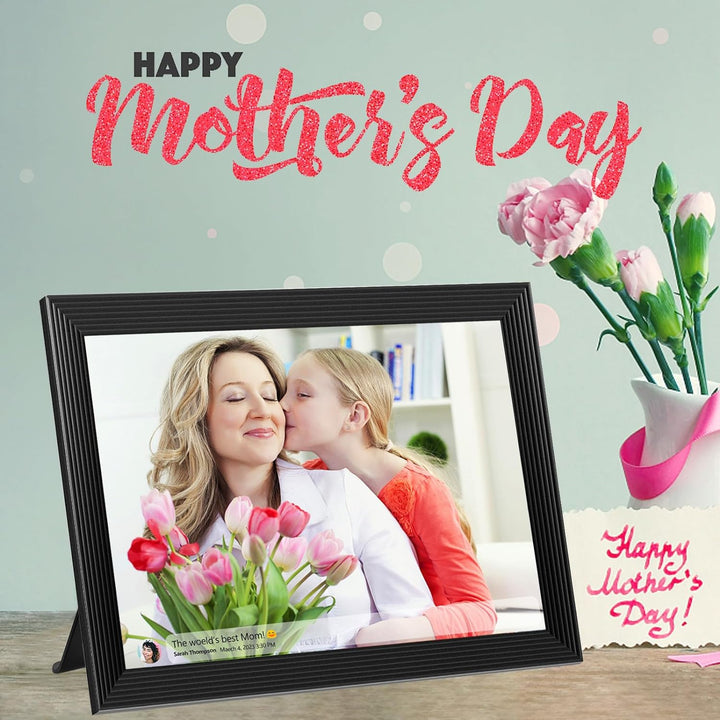 10.1" Wi-Fi Digital Picture Frame with Video and App Sharing