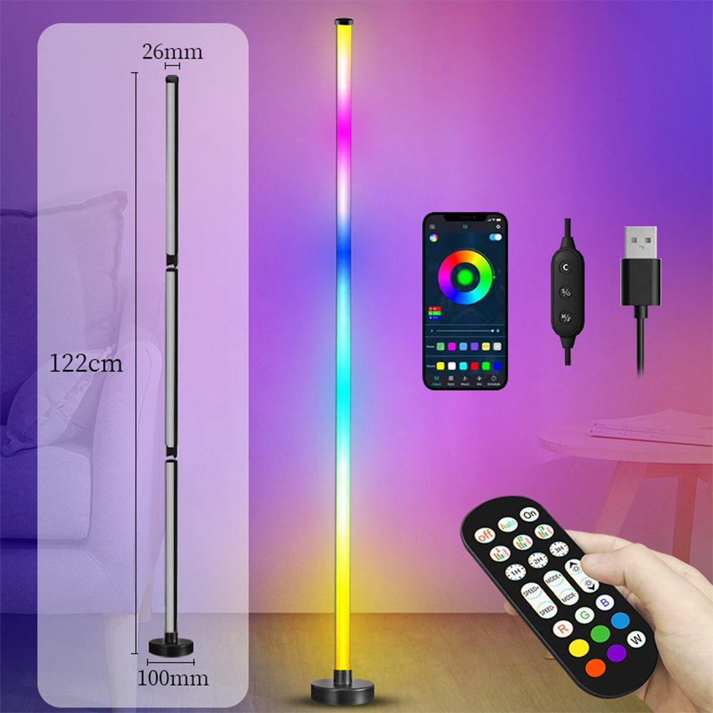 Hendrano™ Smart RGB Floor Lamp with Music Sync and App Control