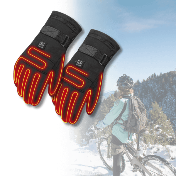 Hendrano™ Waterproof Heated Gloves with 3 Heat Levels and Touchscreen