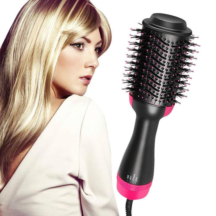 Hendrano™ Ceramic Hot Air Brush for Volume and a Smooth Salon Blowout