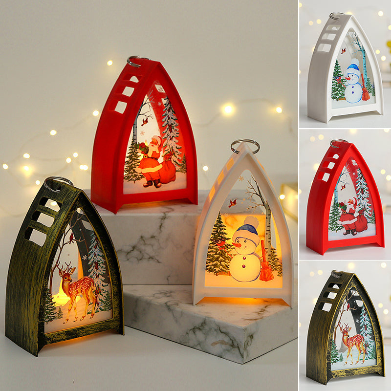 Hendrano™ Hand-Painted LED Christmas Figures – Santa, Snowman and Reindeer