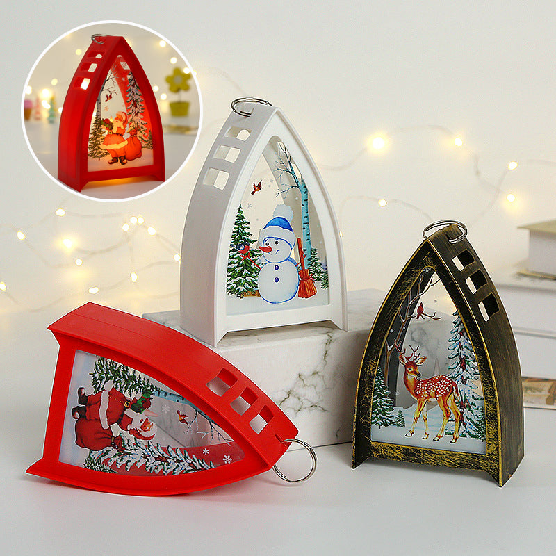 Hendrano™ Hand-Painted LED Christmas Figures – Santa, Snowman and Reindeer