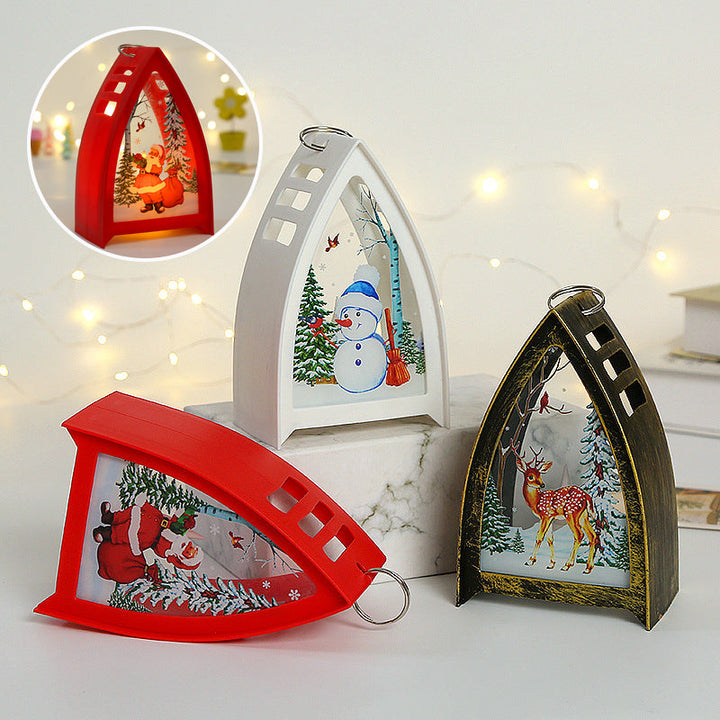 Hendrano™ Hand-Painted LED Christmas Figures – Santa, Snowman and Reindeer