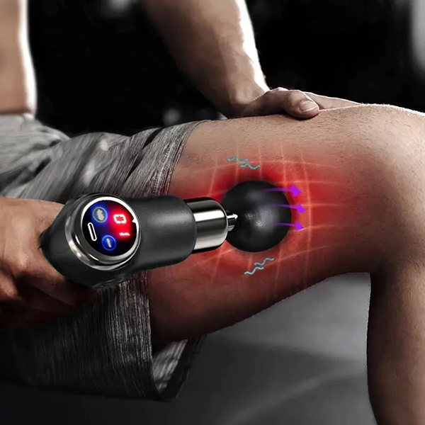 Hendrano™ Compact Massage Gun with 32 Speeds and 4 Attachments