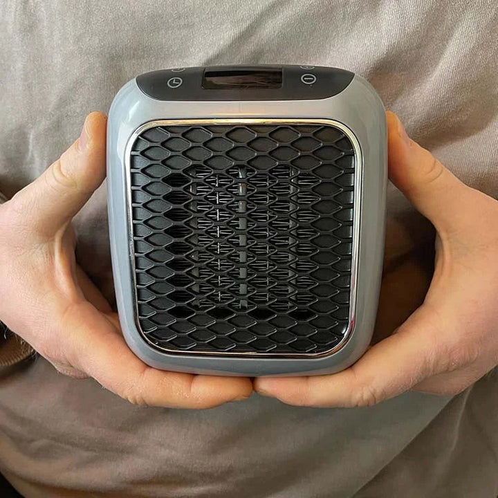 Hendrano™ Compact 800W Electric Space Heater with Timer &amp; Auto Shut-Off