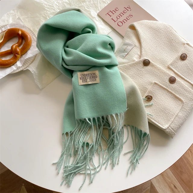 100% Wool Scarf for Men and Women – Super Soft &amp; Warm