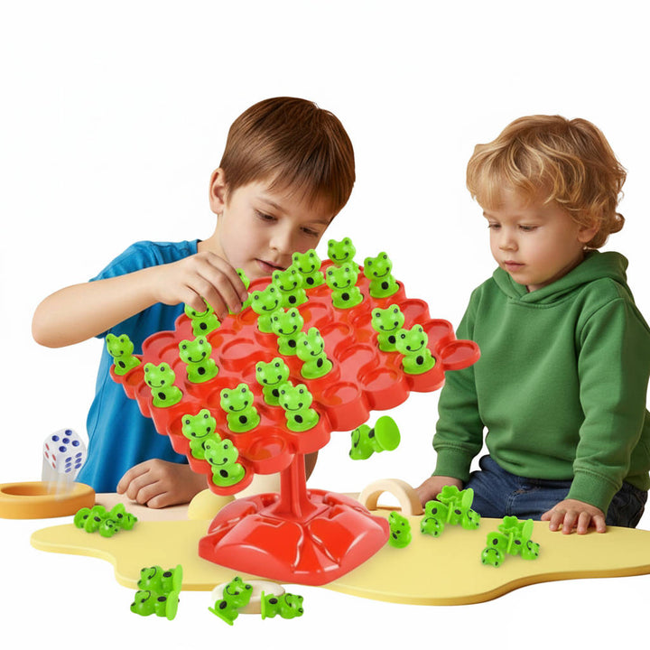 Frog Balance Math Game for Kids – Counting &amp; Stacking STEM Toy