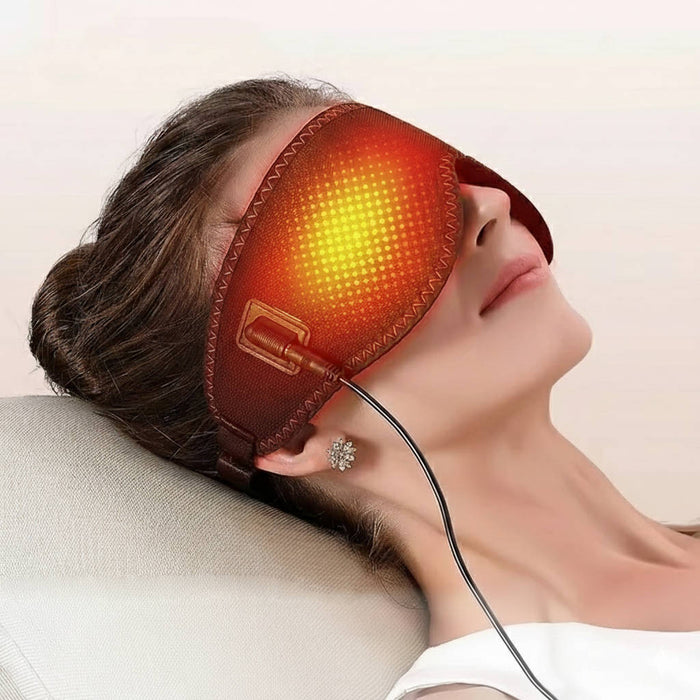 Hendrano™ Heated Eye Mask with Three Heat Levels and Massage Mode