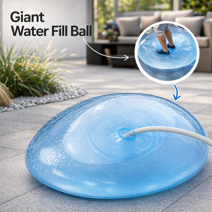 Jumbo Inflatable Play Ball for Kids – Reusable Outdoor Fun