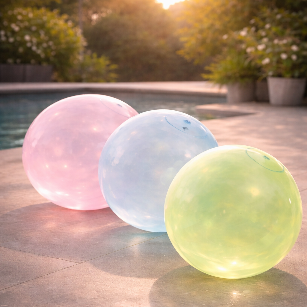 Jumbo Inflatable Play Ball for Kids – Reusable Outdoor Fun