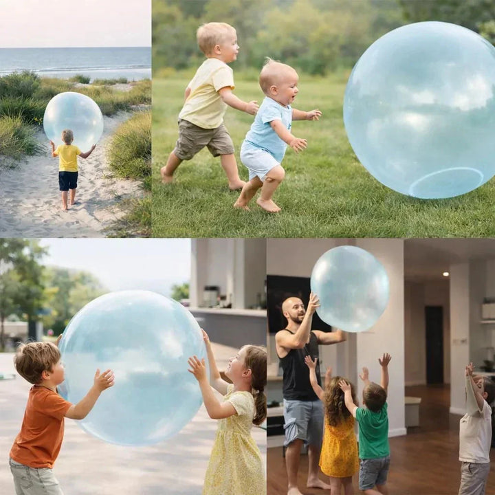 Jumbo Inflatable Play Ball for Kids – Reusable Outdoor Fun