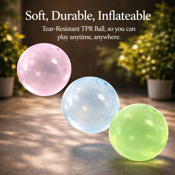 Jumbo Inflatable Play Ball for Kids – Reusable Outdoor Fun