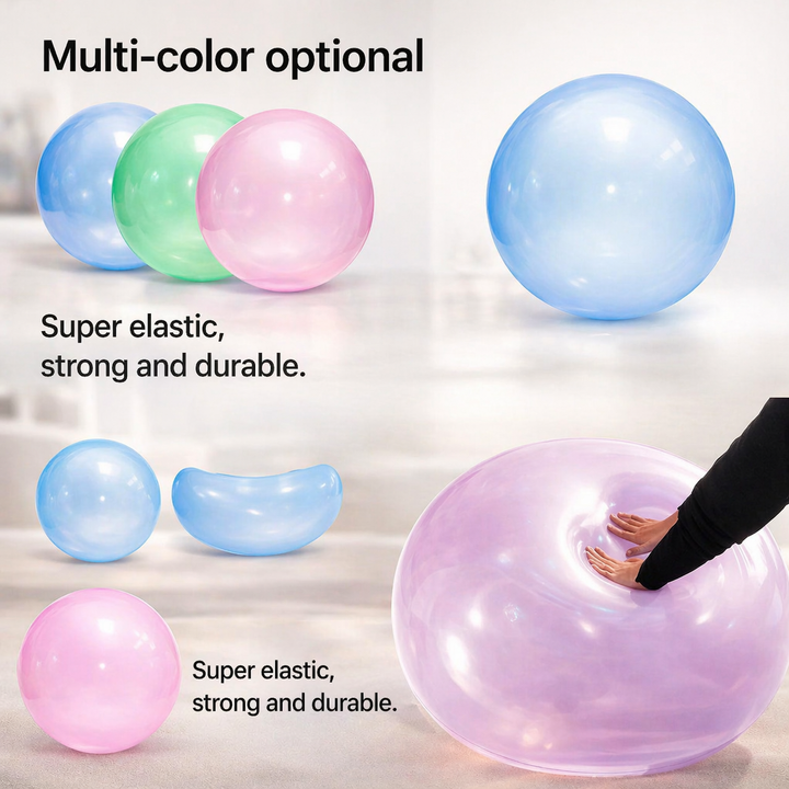 Jumbo Inflatable Play Ball for Kids – Reusable Outdoor Fun