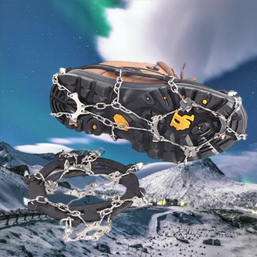 Hendrano™ Snow and Ice Cleats for Shoes with Stainless Steel Spikes