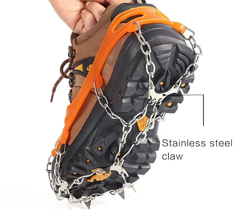 Hendrano™ Snow and Ice Cleats for Shoes with Stainless Steel Spikes