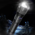 Hendrano™ Rechargeable Waterproof LED Flashlight with Zoom and 5 Modes