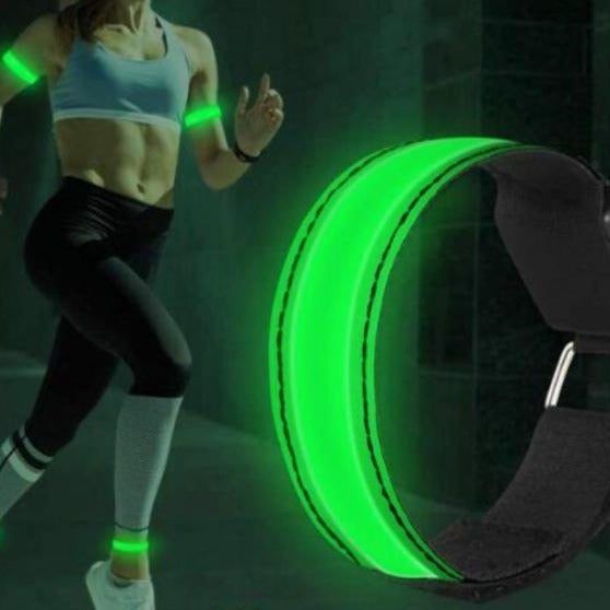 Hendrano™ LED Reflective Safety Band for Running, Biking and Dog Walks