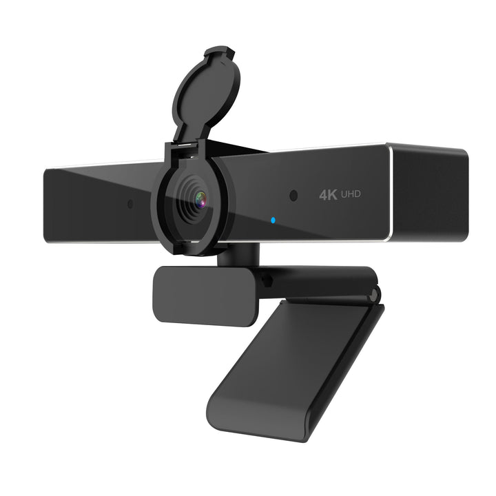 4K Webcam with Autofocus, Built-In Mic and Auto Light Correction