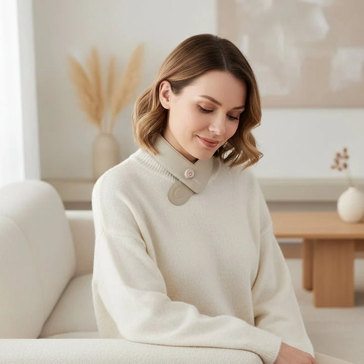 Hendrano™ Rechargeable Graphene Neck Heating Pad with 3 Heat Settings