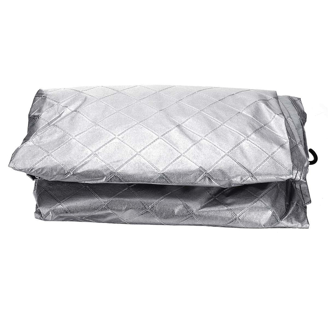 Windshield Snow Cover with 4-Layer Insulation &amp; Reflective Strip