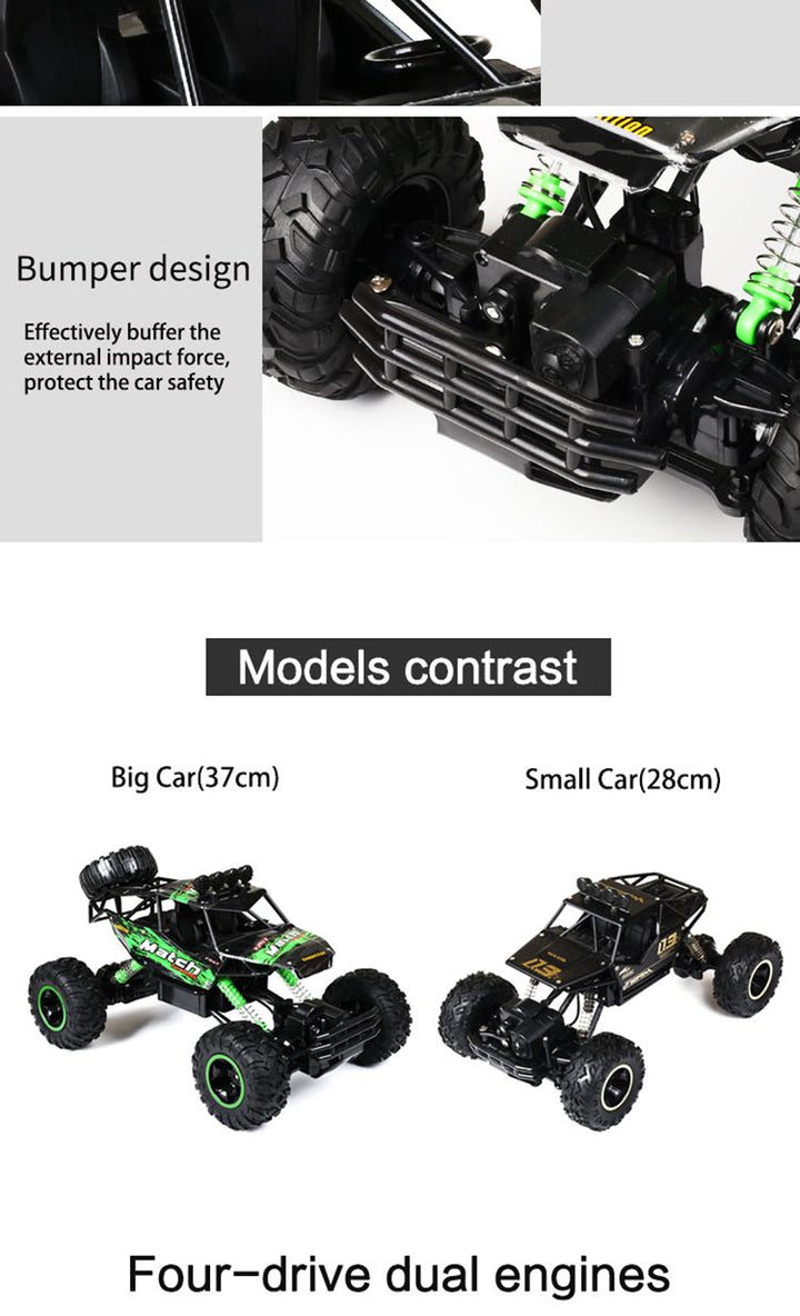 1:12 Remote Control 4x4 Monster Truck for Off-Road Fun