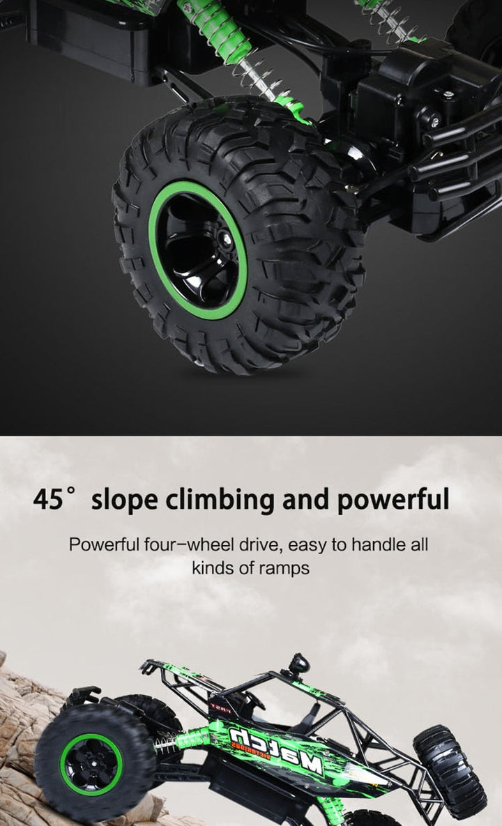 1:12 Remote Control 4x4 Monster Truck for Off-Road Fun