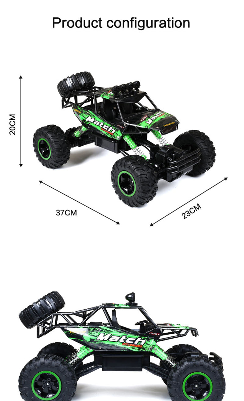 1:12 Remote Control 4x4 Monster Truck for Off-Road Fun