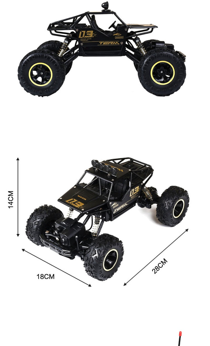 1:12 Remote Control 4x4 Monster Truck for Off-Road Fun