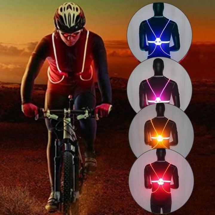 Hendrano™ Light-Up Safety Vest with Flash Modes for Adults and Kids