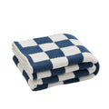 Hendrano™ Plush Navy Blue Throw Blanket for Year-Round Coziness