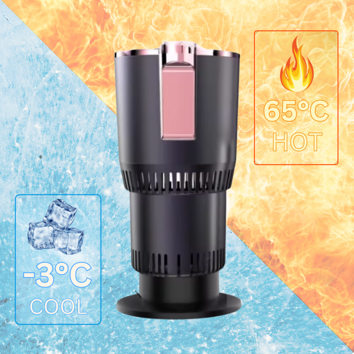 Hot and Cold Drink Holder That Chills in Three Minutes