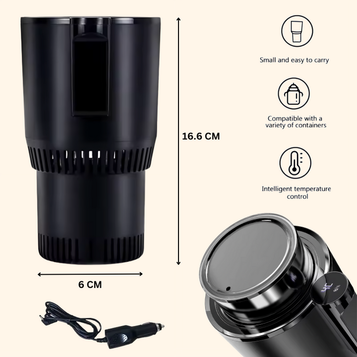 Hot and Cold Drink Holder That Chills in Three Minutes