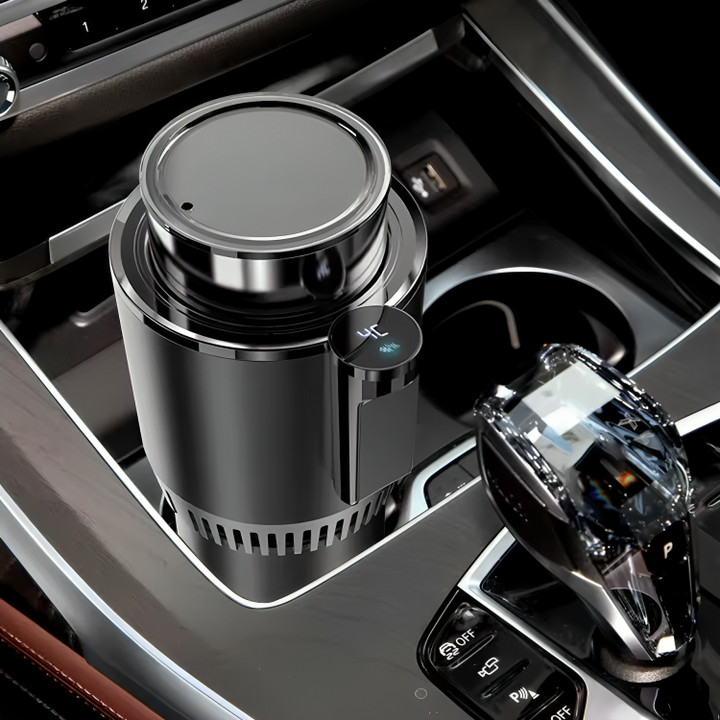 Hot and Cold Drink Holder That Chills in Three Minutes