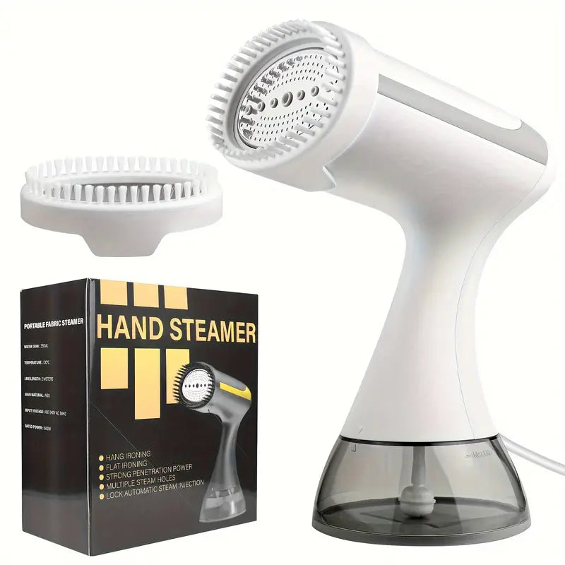 1500W Handheld Garment Steamer with 30-Second Heat-Up