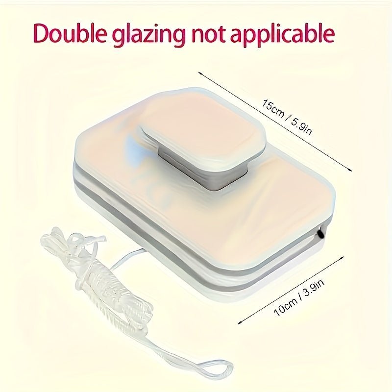 Magnetic Double-Sided Window Cleaner for Insulated Glass