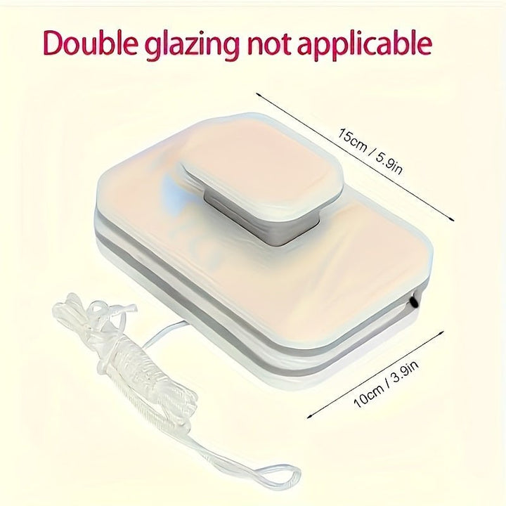 Magnetic Double-Sided Window Cleaner for Insulated Glass