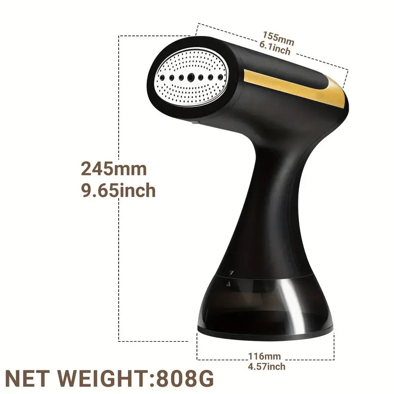 1500W Handheld Garment Steamer with 30-Second Heat-Up