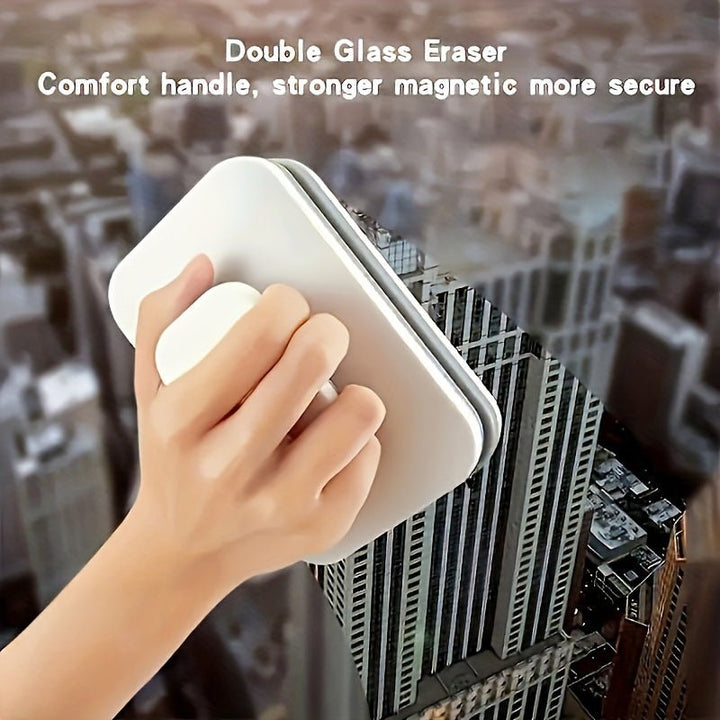 Magnetic Double-Sided Window Cleaner for Insulated Glass