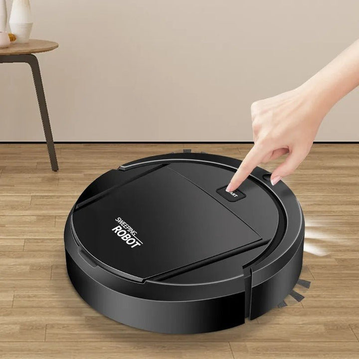 Quiet Robot Vacuum with HEPA Filter and One-Button Cleaning