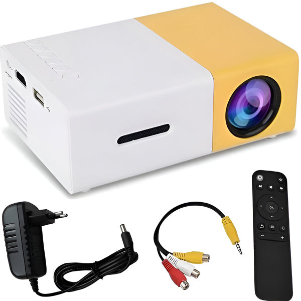 Portable Mini HD Projector for Big-Screen Movies at Home