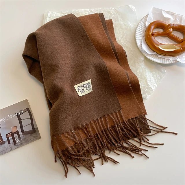 100% Wool Scarf for Men and Women – Super Soft &amp; Warm