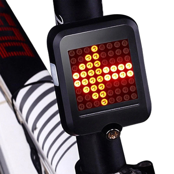 Hendrano™ Smart LED Bike Tail Light with Turn Signals and Brake Light