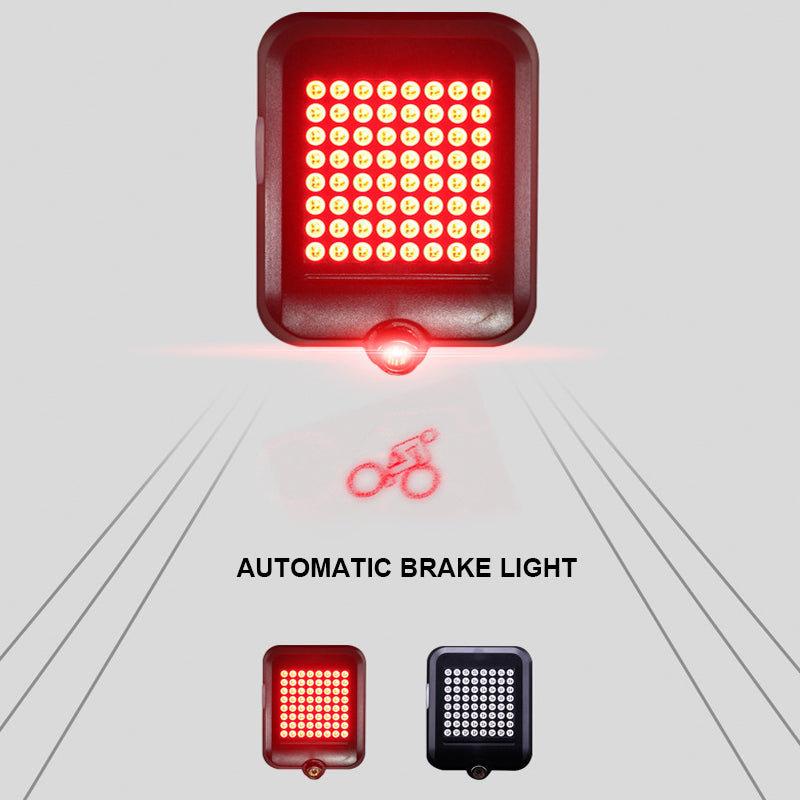 Hendrano™ Smart LED Bike Tail Light with Turn Signals and Brake Light