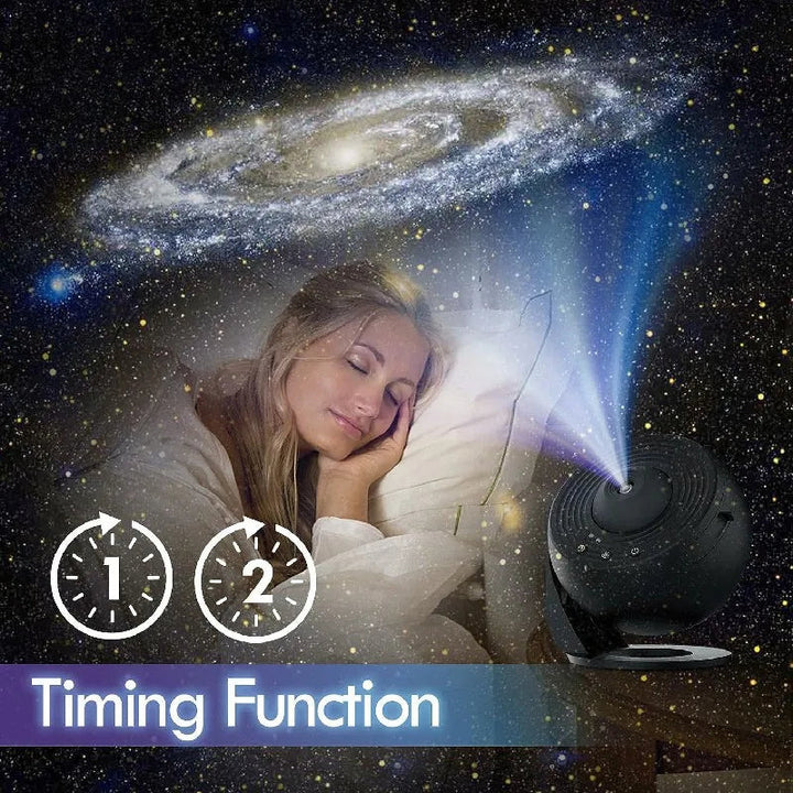 Hendrano™ 360° Planetarium Star Projector with 12 Galaxy Discs