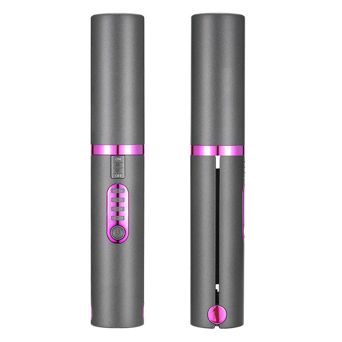 Hendrano™ Cordless USB 2-in-1 Mini Flat Iron and Curler for Travel