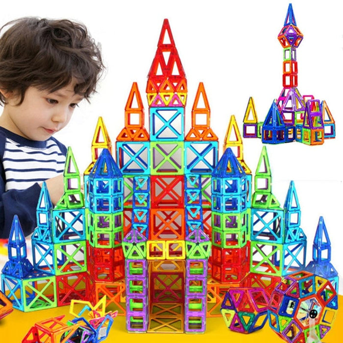 Hendrano™ 110-Piece Mini Magnetic Building Blocks for Creative Kids