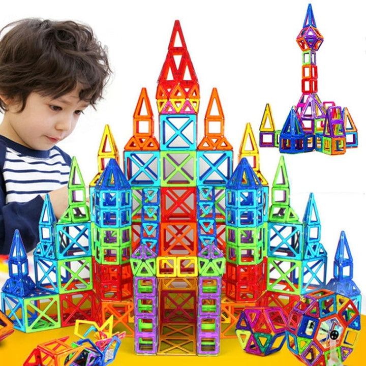 Hendrano™ 110-Piece Mini Magnetic Building Blocks for Creative Kids