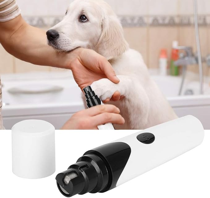 Hendrano™ Quiet Rechargeable Pet Nail Grinder with Diamond Drum Bit