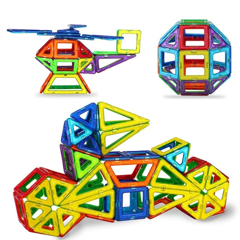 Hendrano™ 110-Piece Mini Magnetic Building Blocks for Creative Kids