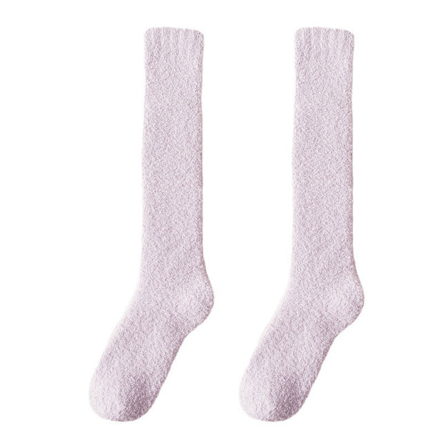 Hendrano™ Extra-Long Coral Fleece Winter Socks for Cozy Feet